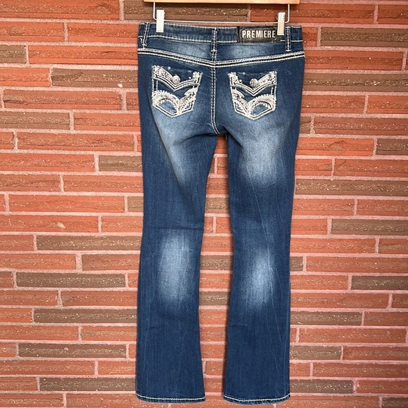 Premiere slim boot jeans size 3/4R - Picture 2 of 6